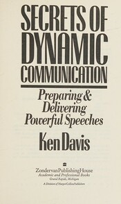 Secrets of Dynamic Communication cover